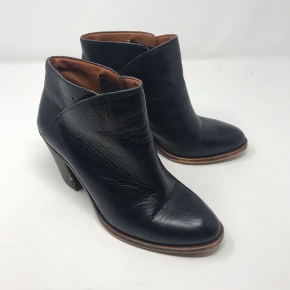 Lucky Brand Shoes - Lucky Brand Black Eesa Heeled Ankle Boot, Size 6